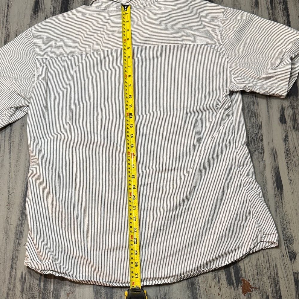 Machine Men's Striped Button-Down Shirt - Picture 6 of 12